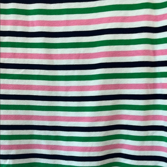 J. Crew Perfect Fit Colorful Striped Short Sleeve Cotton Shirt - Size Small - Picture 10 of 10